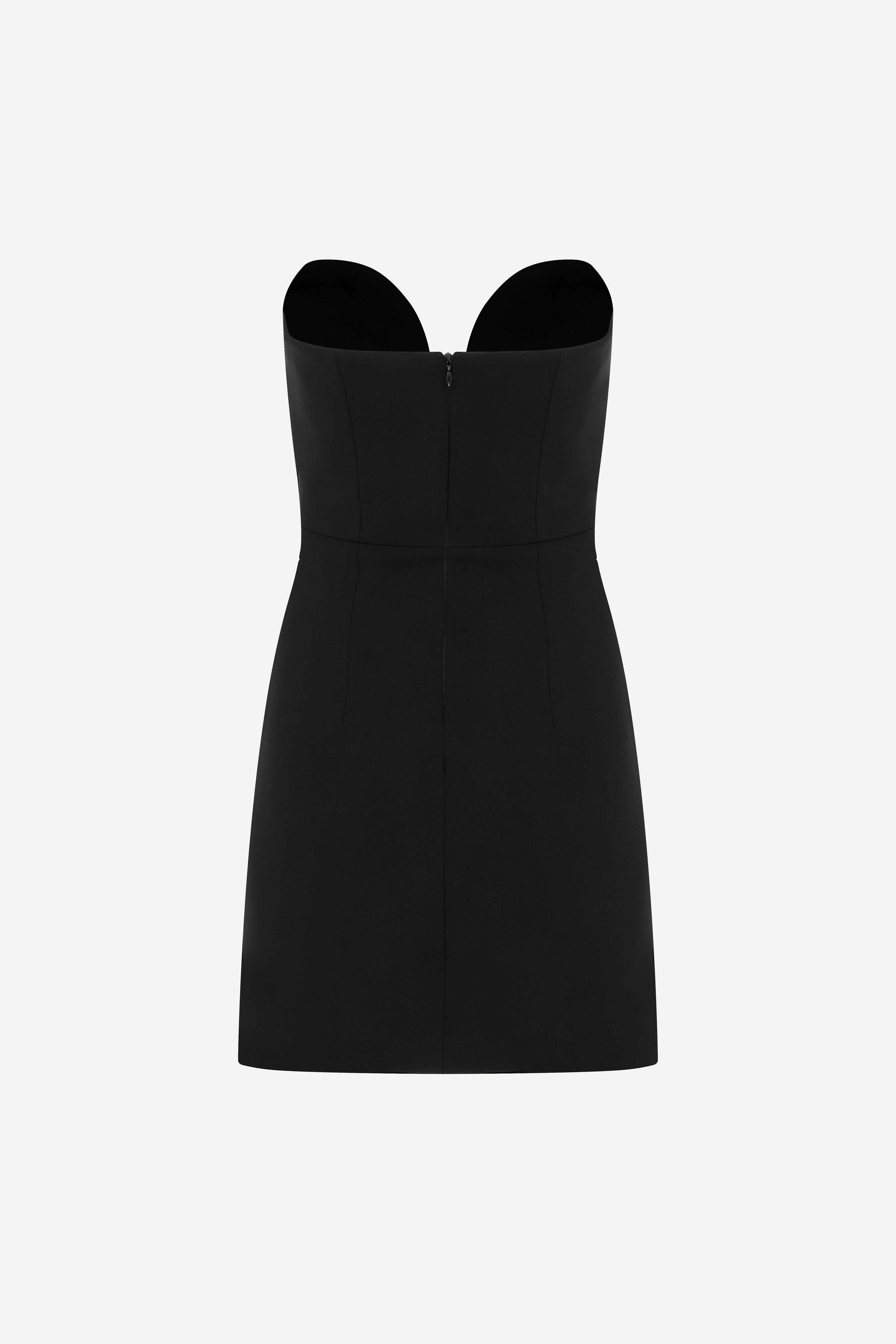black strapless corset mini dress Grad Dress | Black | Graduation Dress | Short Graduation Dress | Graduation Dress for Women | 14