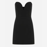 Neo - Corset Mini Dress in Black