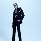 Sakura-Blazer With Hand-Stitched Sequins